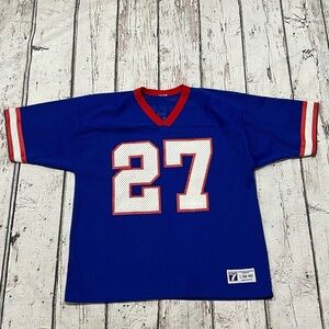 Vintage 90s Rodney Hampton Logo 7 1990s New York Giants NFL Football Jersey